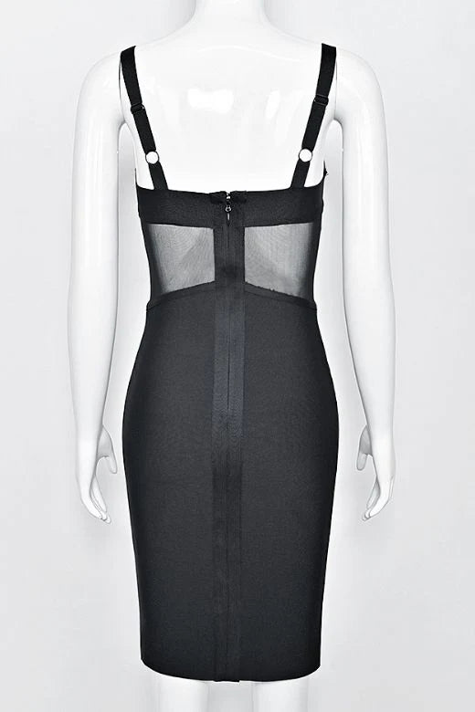 Juliette Bodycon Dress Classic Black
