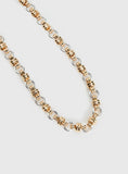 Annalie Linked Necklace Gold Silver