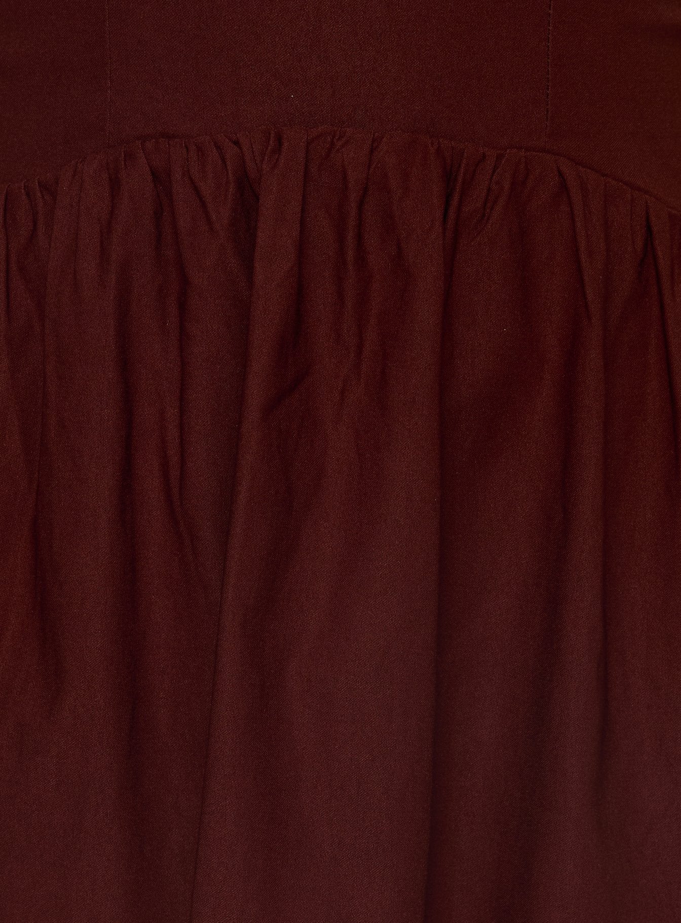 Evrae Strapless Playsuit Brown