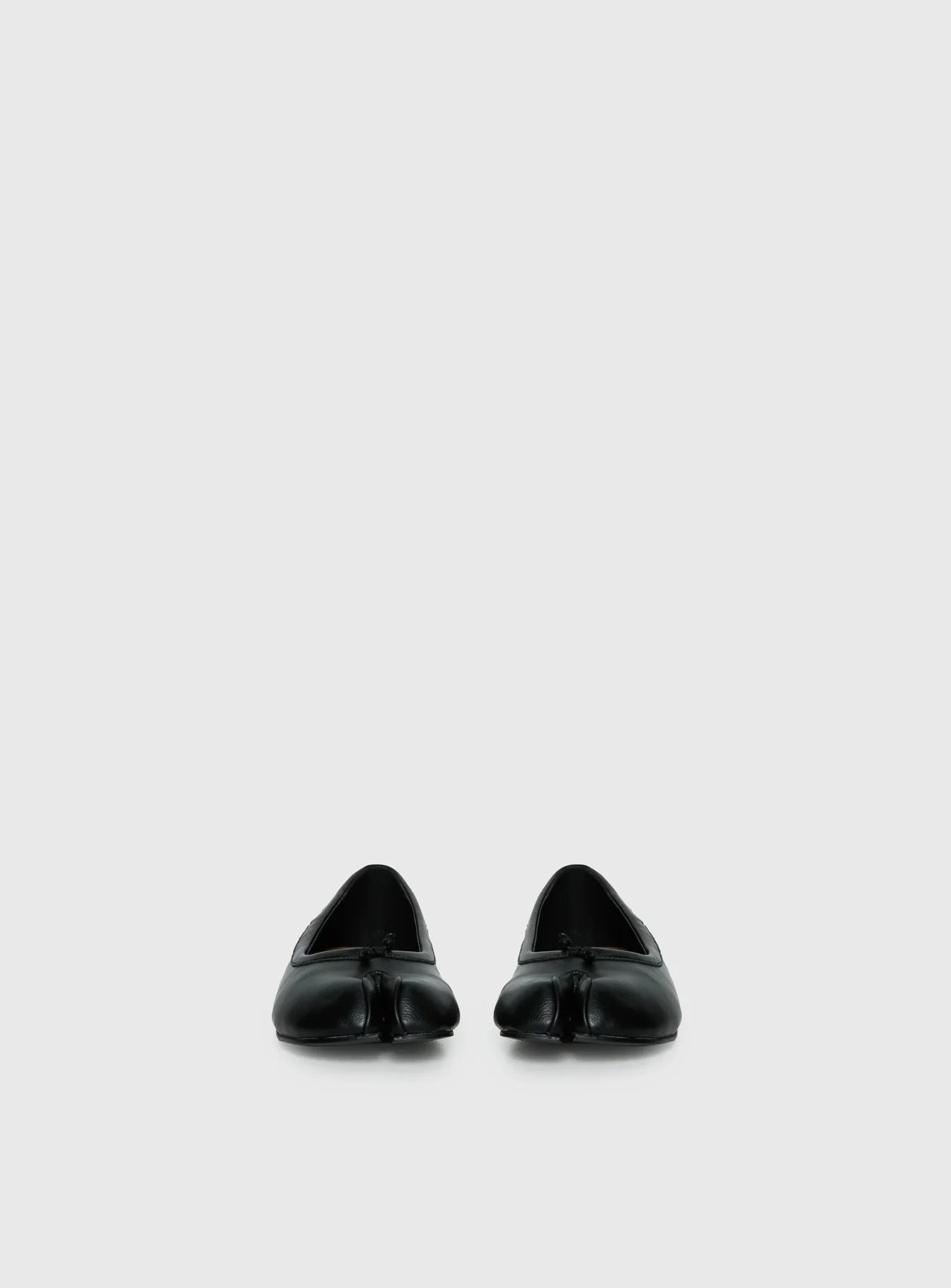 Therapy Harajuku Split Toe Ballet Flats Black