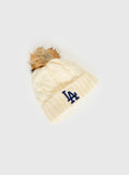 Los Angeles Dodgers Knit Beanie Cream