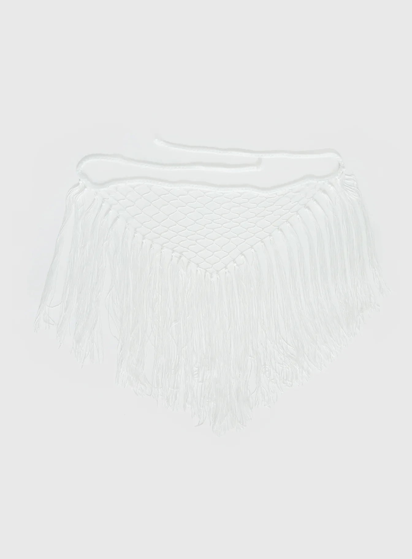 Karlotta Tassel Sarong White