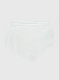 Karlotta Tassel Sarong White