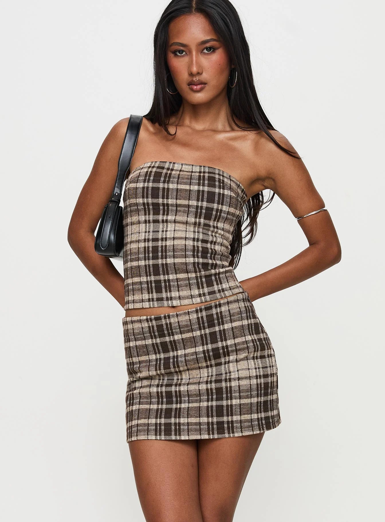 Magnetic Field Strapless Set Multi