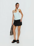 Samarie Cargo Mini Skirt Black