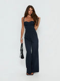 Briana Set Navy Pinstripe