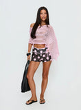 Boni Knit Poncho Soft Pink
