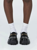 Penny Lane Loafers Black High Shine