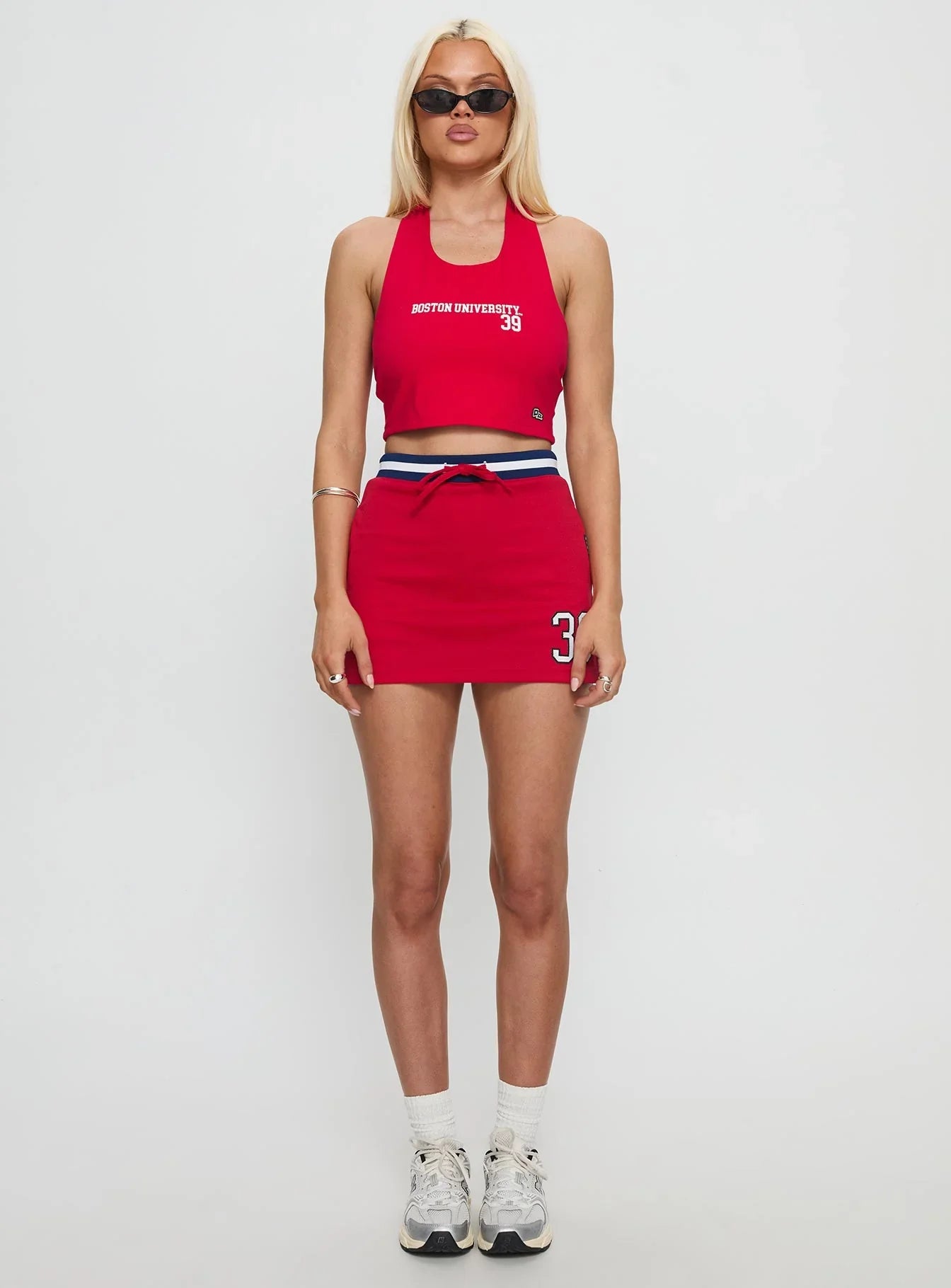 Boston University Tailgate Halter Top Red