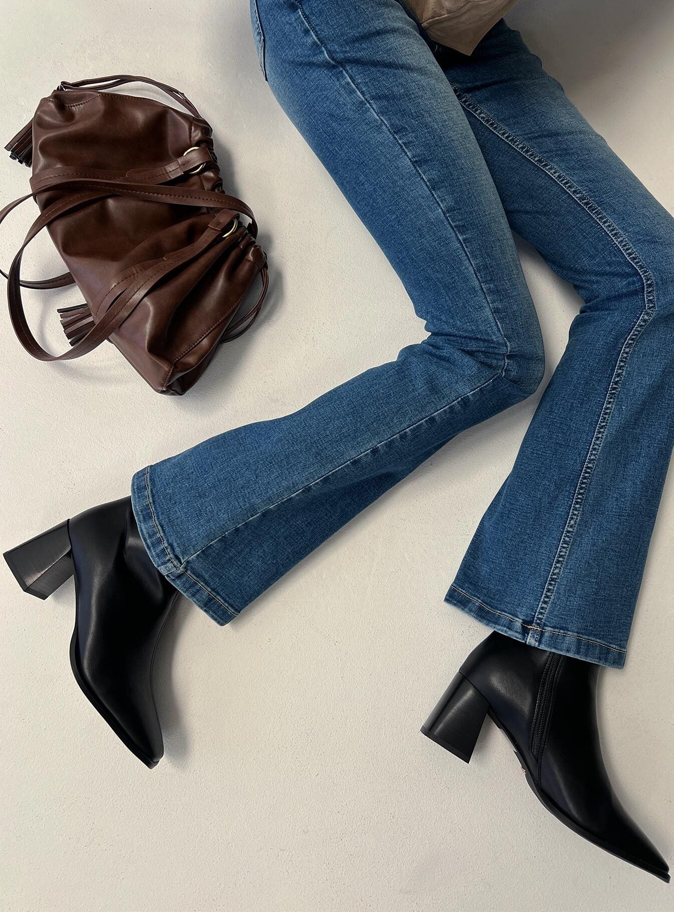 Billini Alania Square Toe Boots Black
