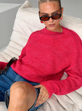 Bae Sweater Pink Red
