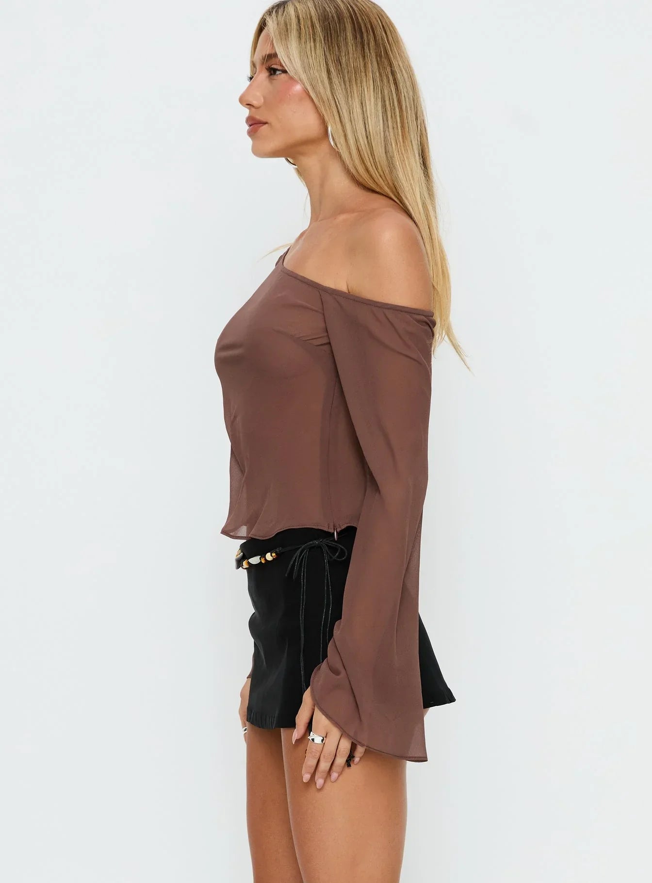 Rafaelita Beaded Skort Black