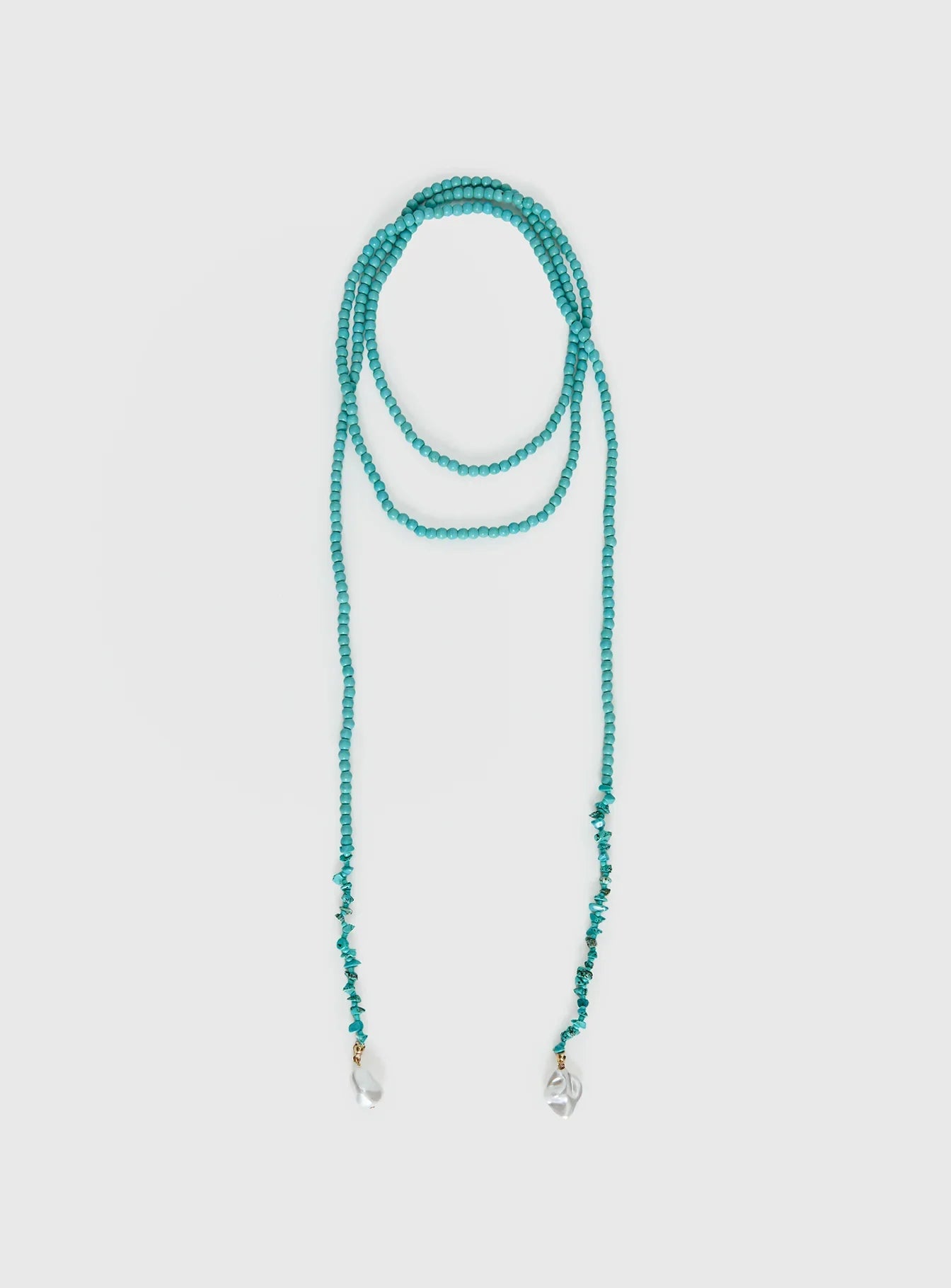 Evadnie Layered Necklace Turquoise