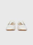 Billini Finnegan Ballet Flats Bone Patent