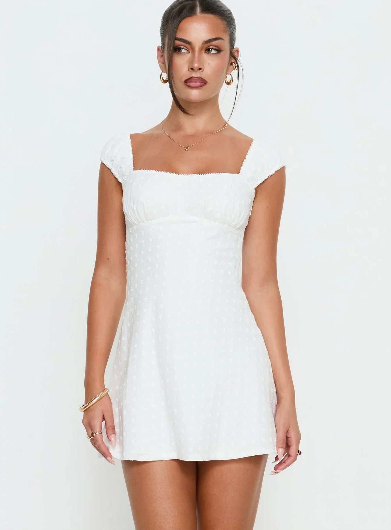 Seyani Mini Dress White