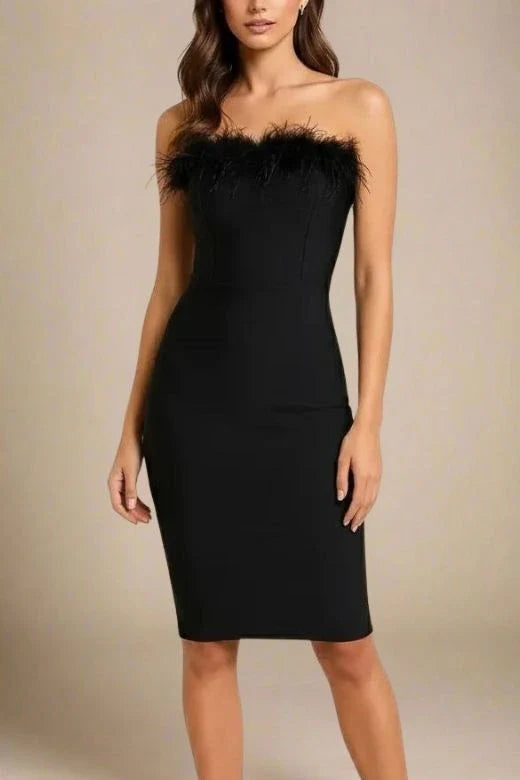 Erin Bandage Dress Classic Black