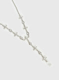 Ellasyn Y Necklace Silver