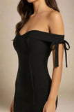 Penelope Bandage Mini Dress Classic Black