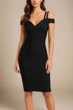 Sia Bandage Dress Classic Black