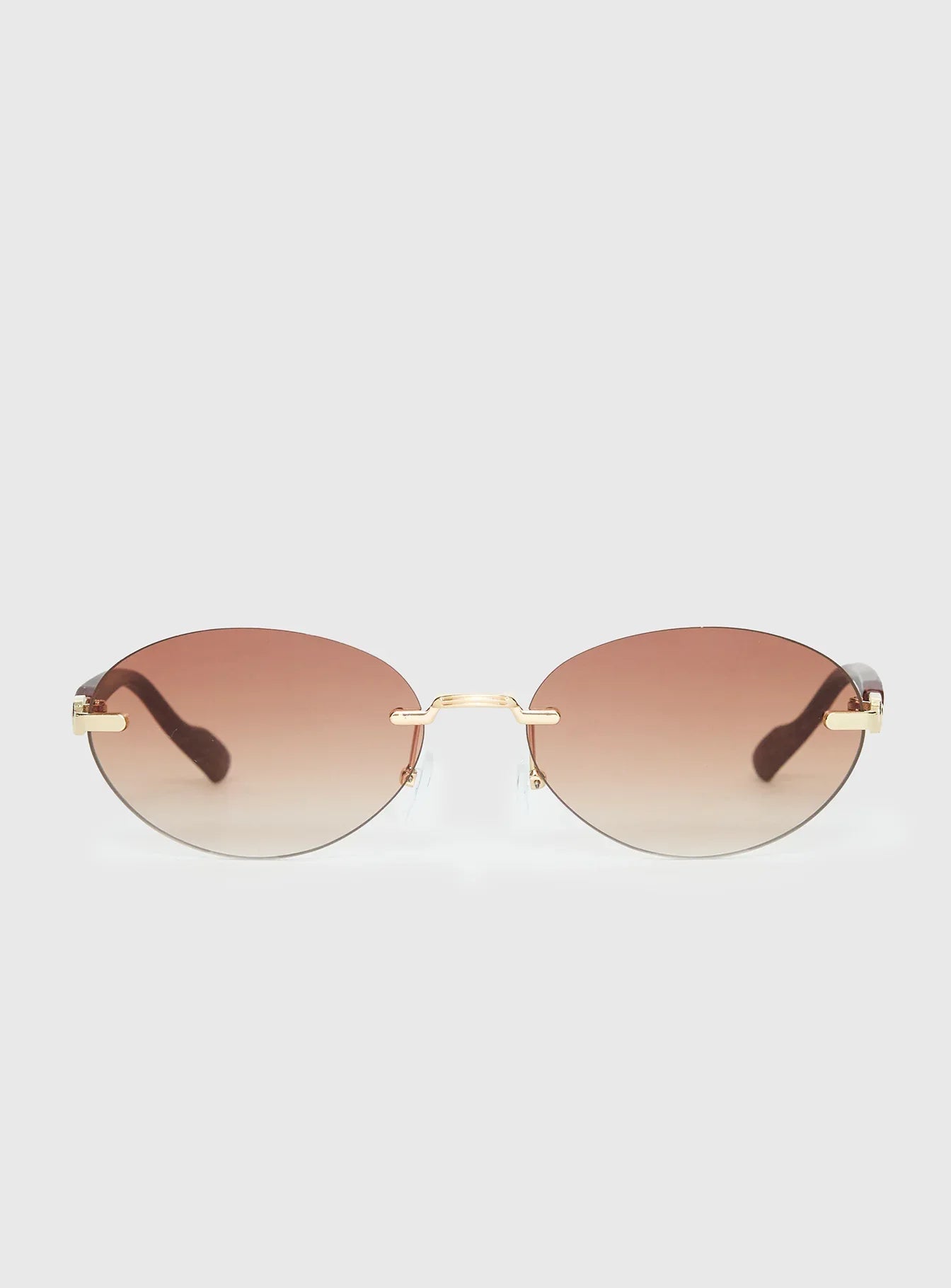 Katja Sunglasses Brown Gold