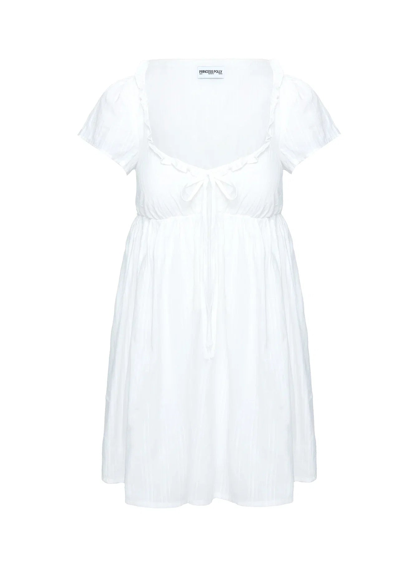 Monsterrat Mini Dress White