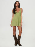 Elpida Mini Dress Sage