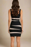Fleur Bandage Mini Dress Classic Black Sale