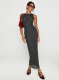 Top Of Mind Maxi Dress Black