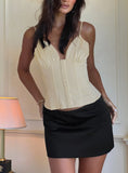 Scorsese Corset Top Champagne