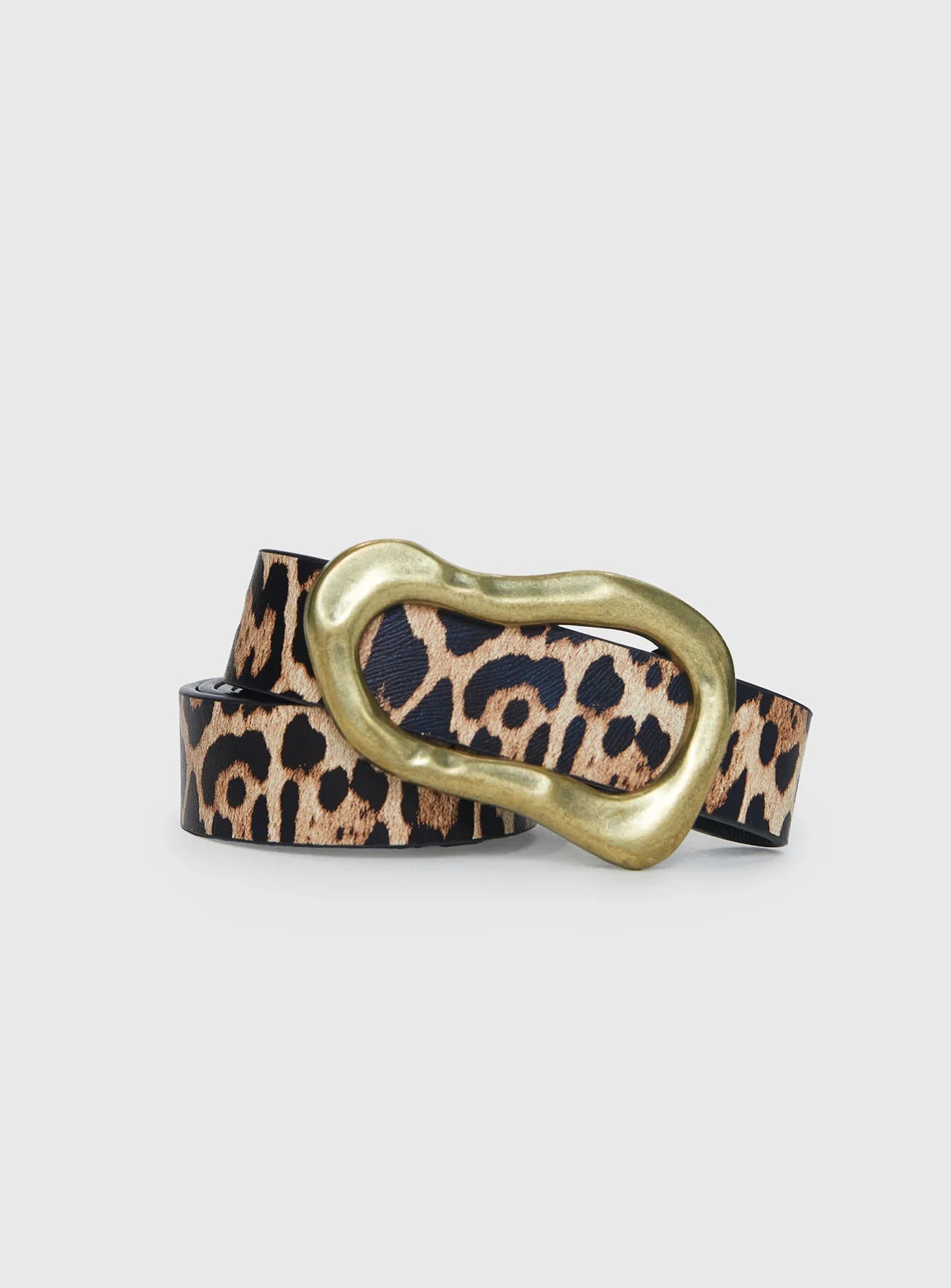 Leto Belt Leopard Gold