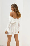 Rose Long Sleeve Bodycon Mini Dress Classic Black