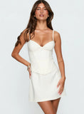 Julisa Corset Mini Dress White