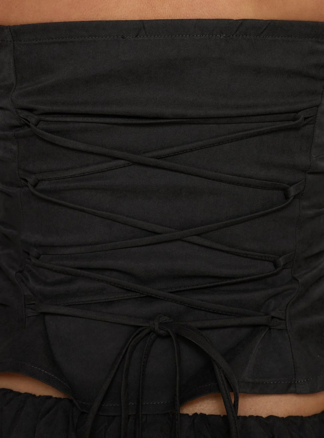 Odara Strapless Top Black