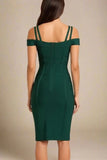 Sia Bandage Dress Emerald Green