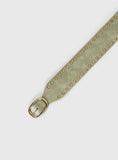 Spheres Stud Belt Sage Gold