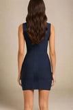 Alora Bandage Mini Dress Classic Black