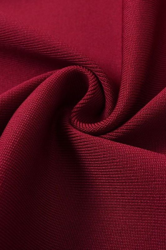 Molly Bandage Midi Dress Red Wine