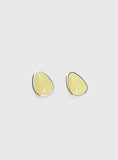 Vanita Earrings Silver Yellow