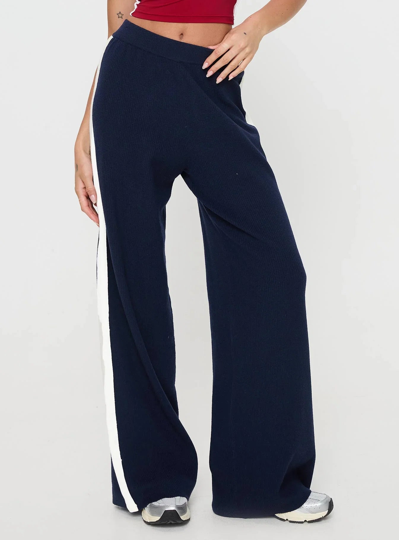 Albright Pants Navy Milk