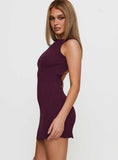 Mayok Mini Dress Plum