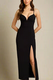 Milan Bandage Midi Dress Classic Black