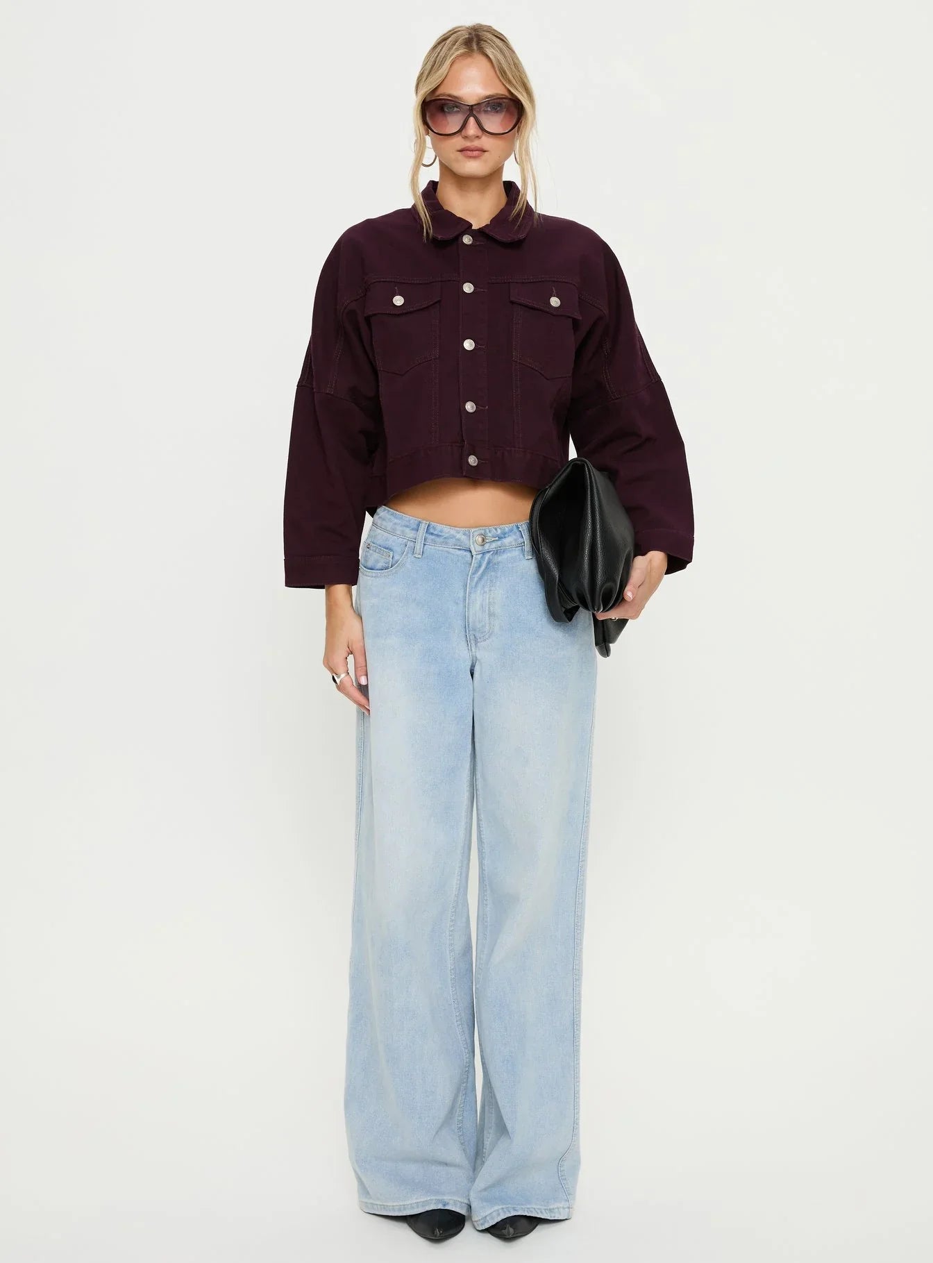 Hughes Denim Jacket Currant