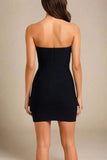 Aaliyah Bandage Mini Dress Classic Black