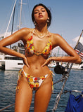 Nevaeh Triangle Bikini Top Fruit Multi