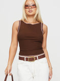 Casado Top Brown