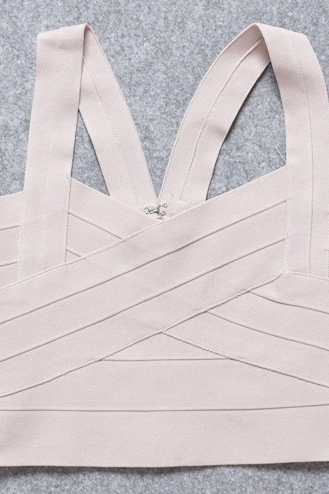 Jay Bandage Crop Top Cream