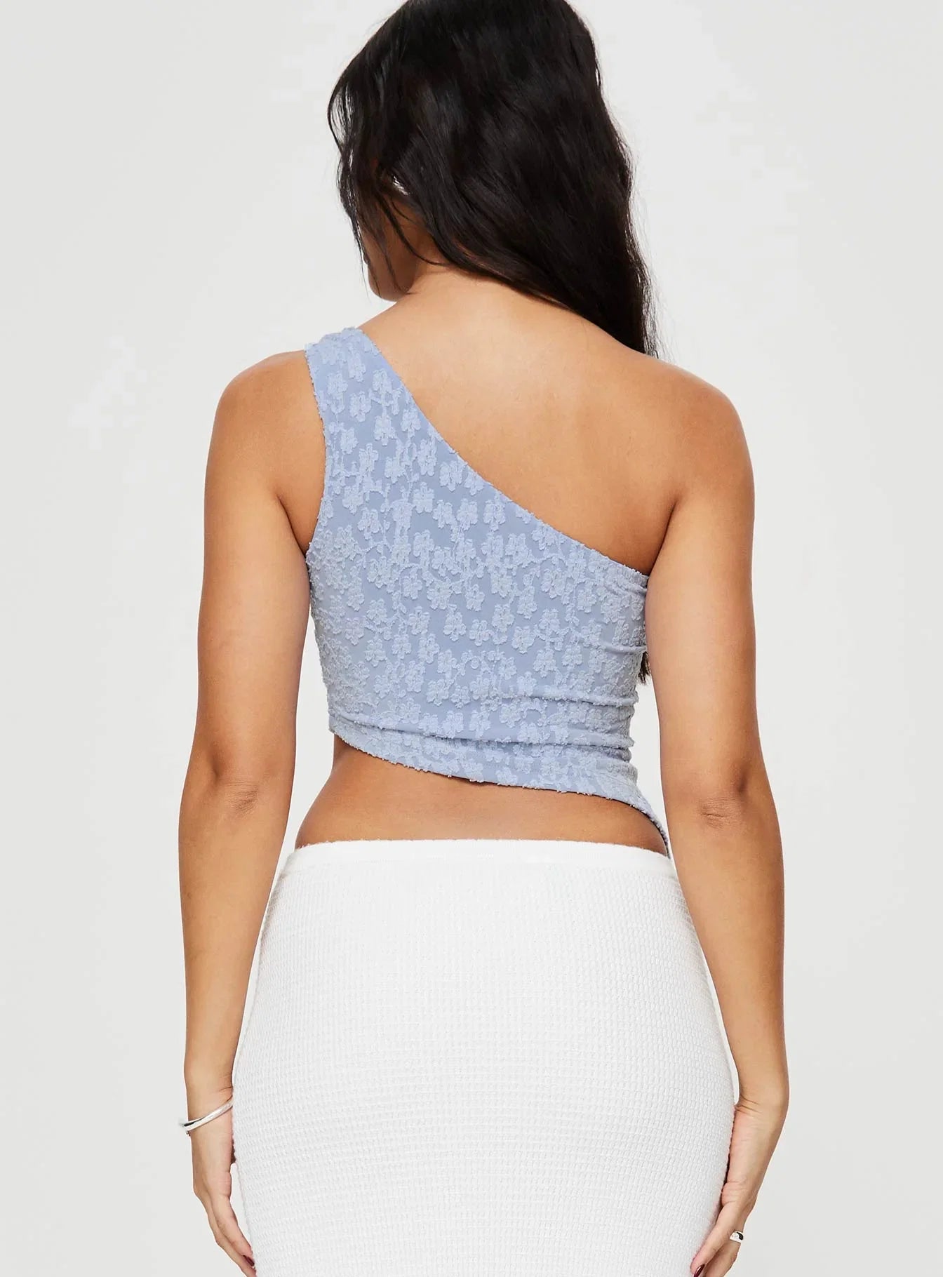 Toomba One Shoulder Top Blue
