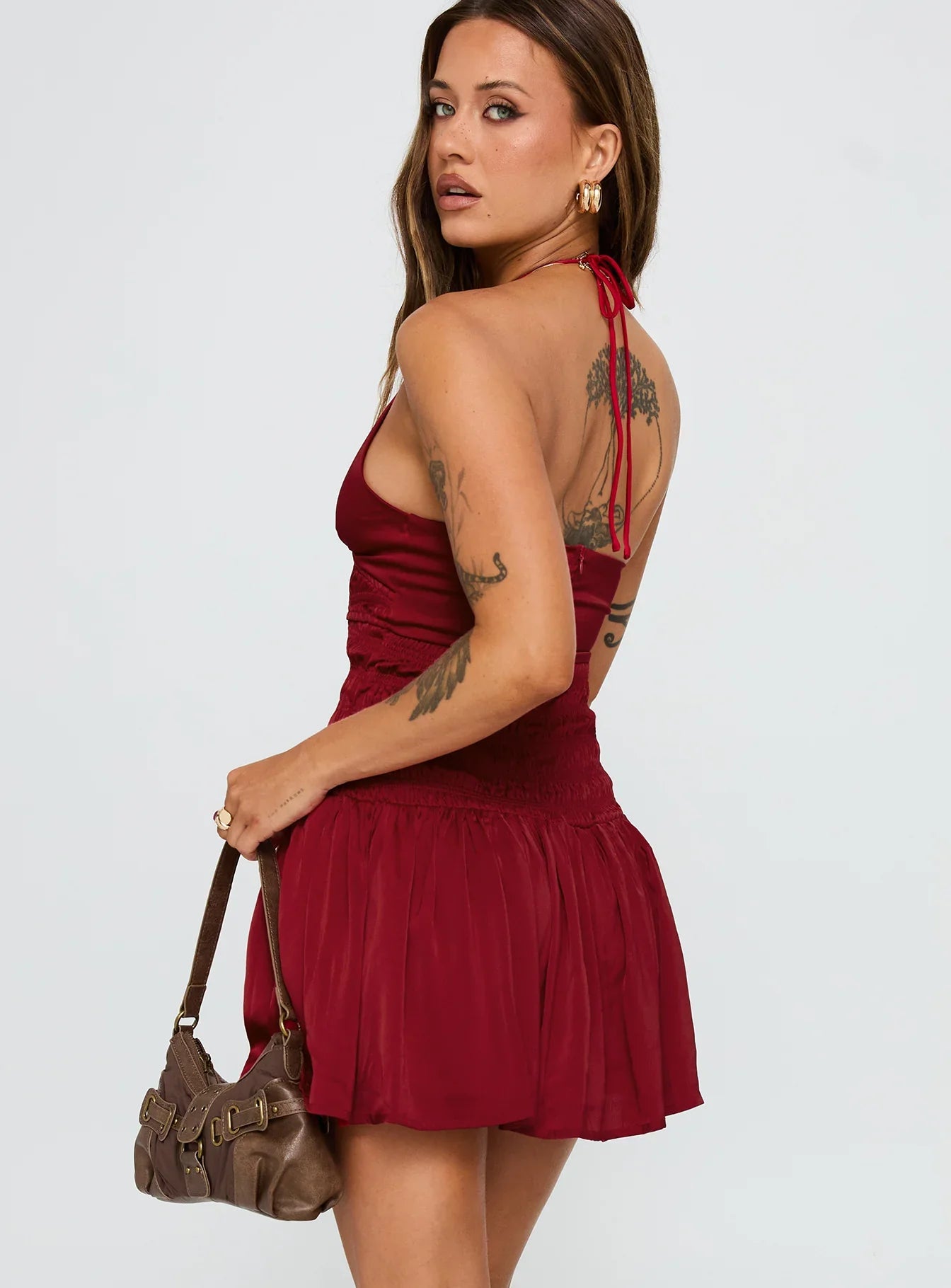 Mariachi Mini Dress Red