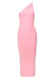 Joi Bodycon Midi Dress Dusty Pink