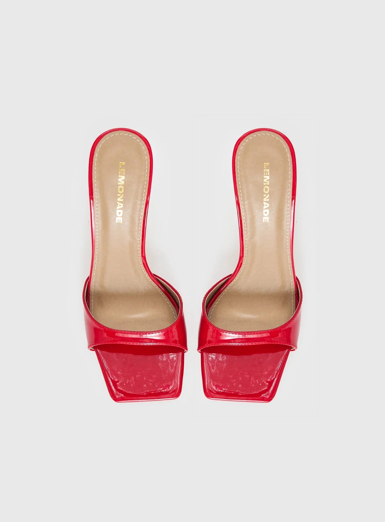 Caroline Heels Red